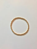 4mm Classic 14k Gold Filled Bead Bracelet